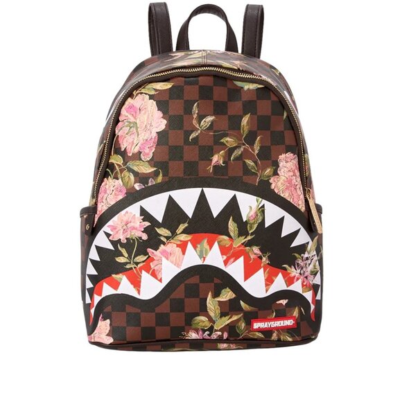 Sprayground Handbags - NWT Sprayground SHARKFLOWER SAVAGE BACKPACK